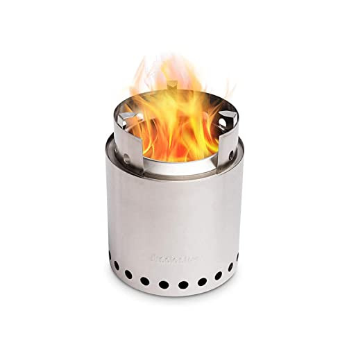 Solo Stove Campfire Camping Stove Portable Stove for Backpacking Outdoor Cooking Great Stainless Steel Camping Backpacking Stove Compact Wood Stove Design-No Batteries or Liquid Fuel Canisters Needed | Amazon (US)