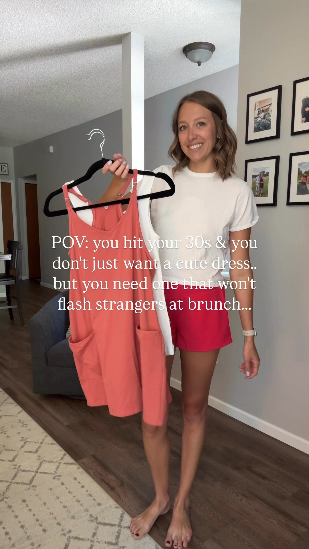 Who else needs the emotional support shorts 🙋🏼‍♀️ trust me when I say once you own this in one color, it will be so hard not to want every color 😍

#LTKFindsUnder50 #LTKStyleTip #LTKSaleAlert