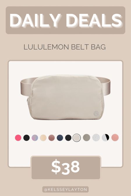 Lululemon belt bag! The perfect on the go bag for all of the summer adventures !

#LTKitbag #LTKSeasonal #LTKunder50