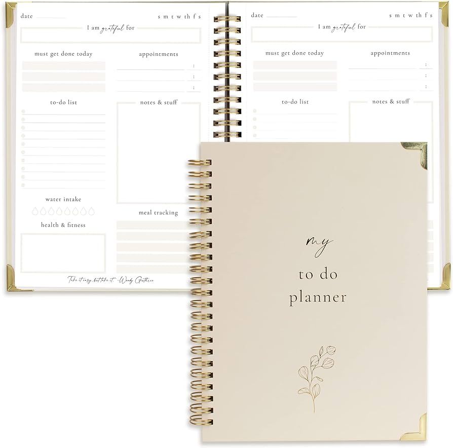 Simplified Daily To Do List Notebook - Easily Organize Your Tasks And Boost Productivity in Style... | Amazon (US)