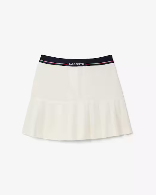 Women's Short Pleated Wool Blend Skirt | Lacoste (US)