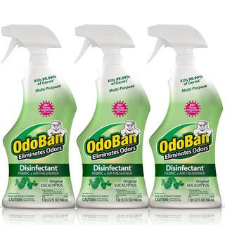 32 oz. Eucalyptus Multi-Purpose Disinfectant Spray, Odor Eliminator, Sanitizer, Fabric Freshener, Mold Control (3-Pack) | The Home Depot