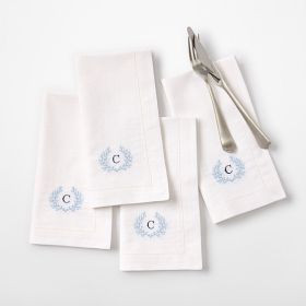 Hemstitch Dinner Napkins, Set of 4 | Mark and Graham