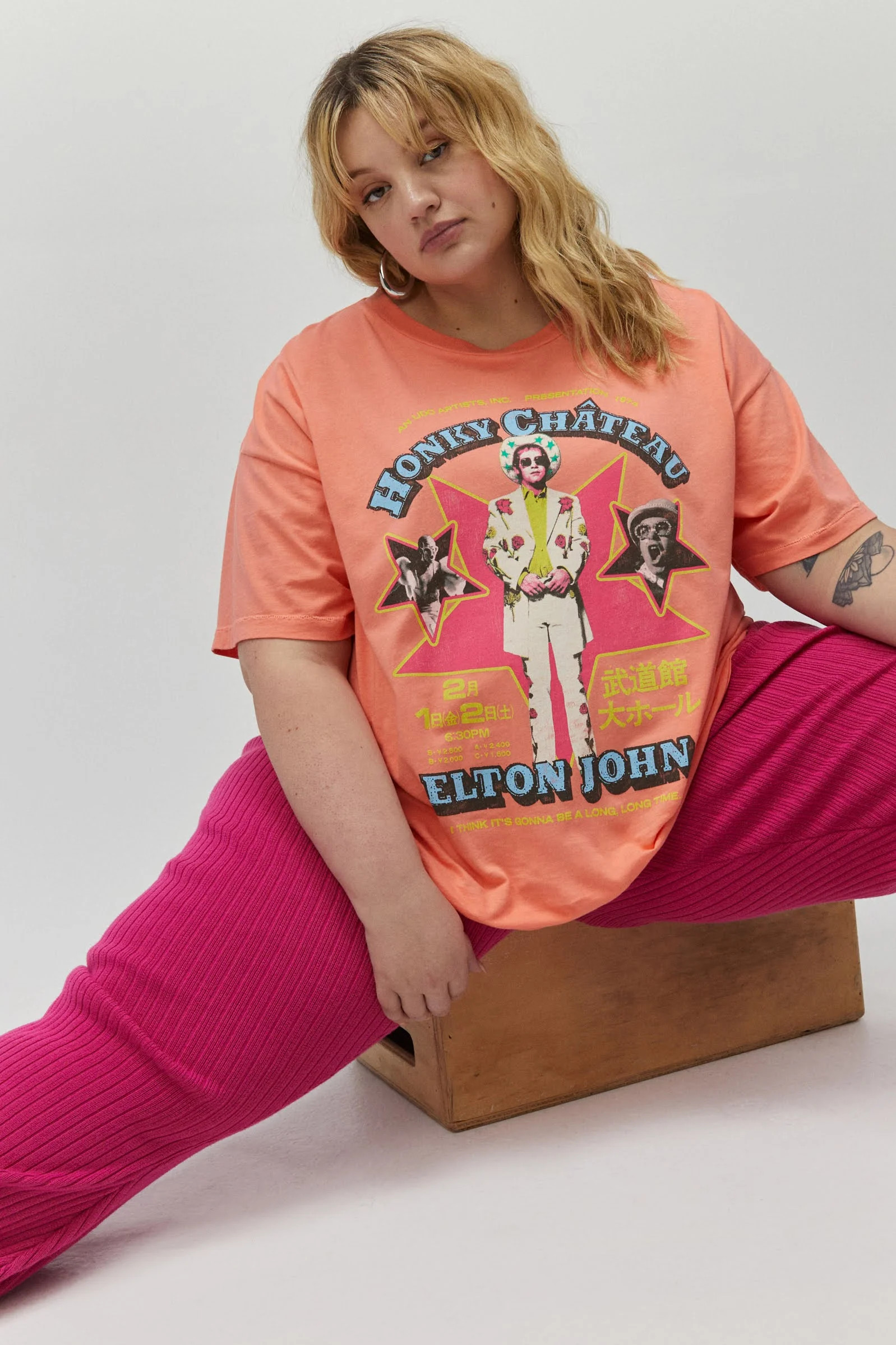 Elton John Honky Chateau Merch Tee ES | Daydreamer
