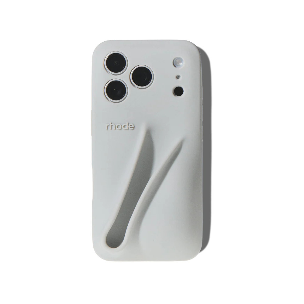 lip case - iphone 17 pro max / grey | rhode skin
