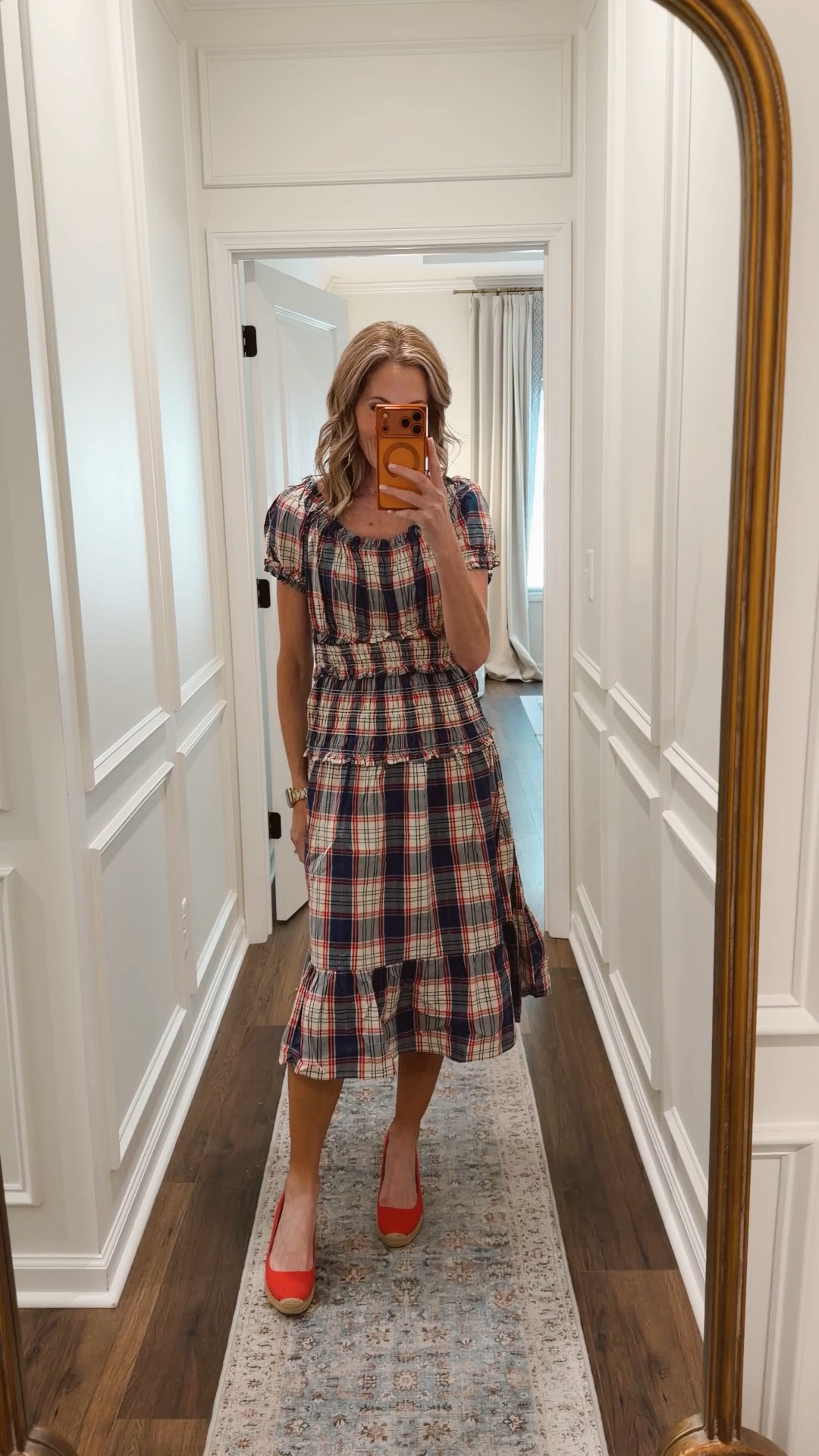 Under $30 time and true women’s smock cotton midi dress… Comes in so many color options wearing a size small  

#LTKmomlife #LTKootd #LTKMothersDay