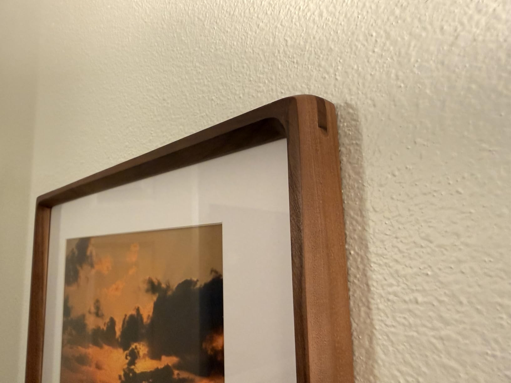 18 x 24 Poster Frame Set of 2, USA-Sourced Walnut Wood Picture Frame with Tempered Glass, Handcra... | Amazon (US)