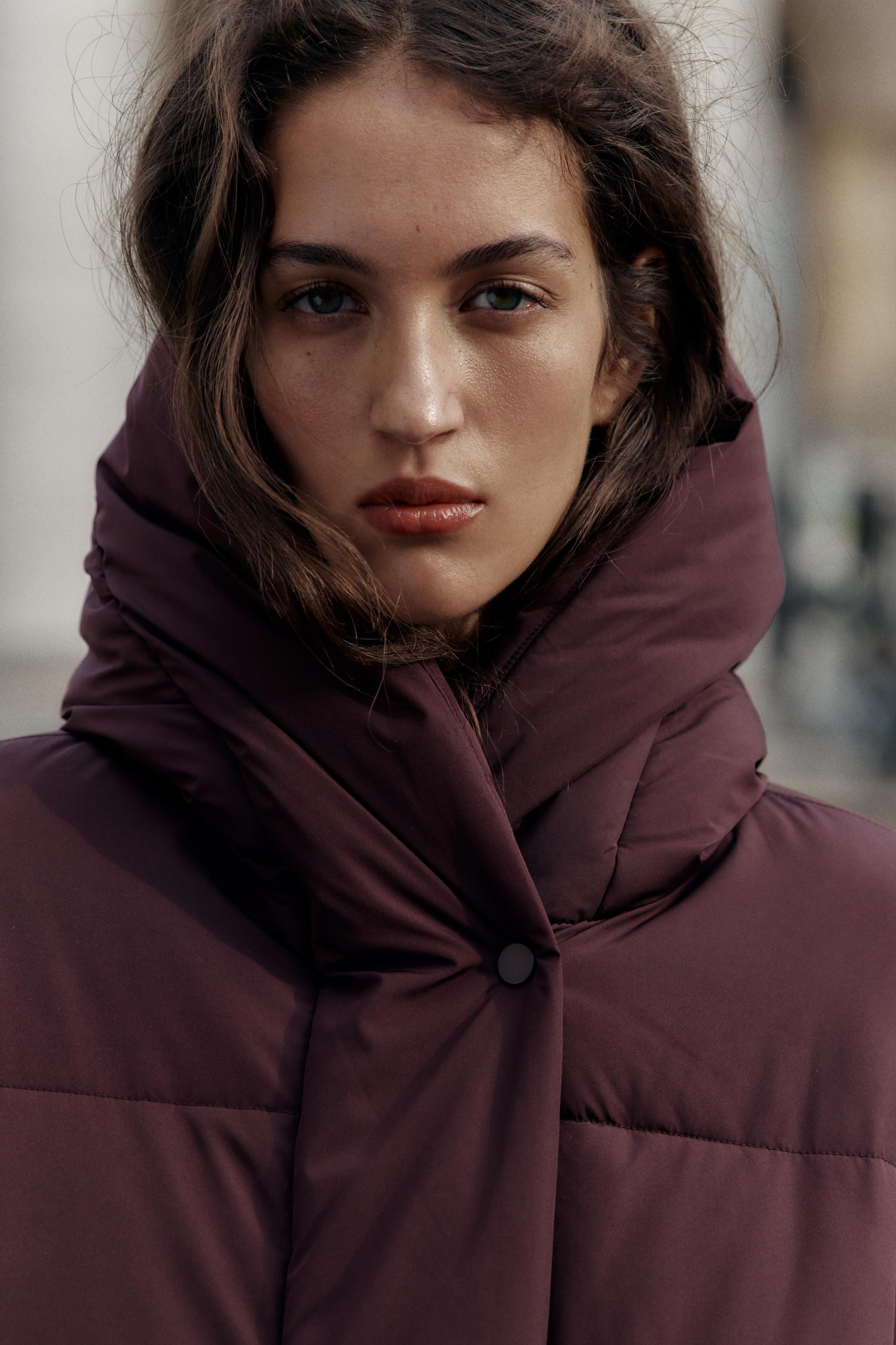 WATER REPELLENT WINDPROOF SHORT HOODIE ANORAK | Zara US