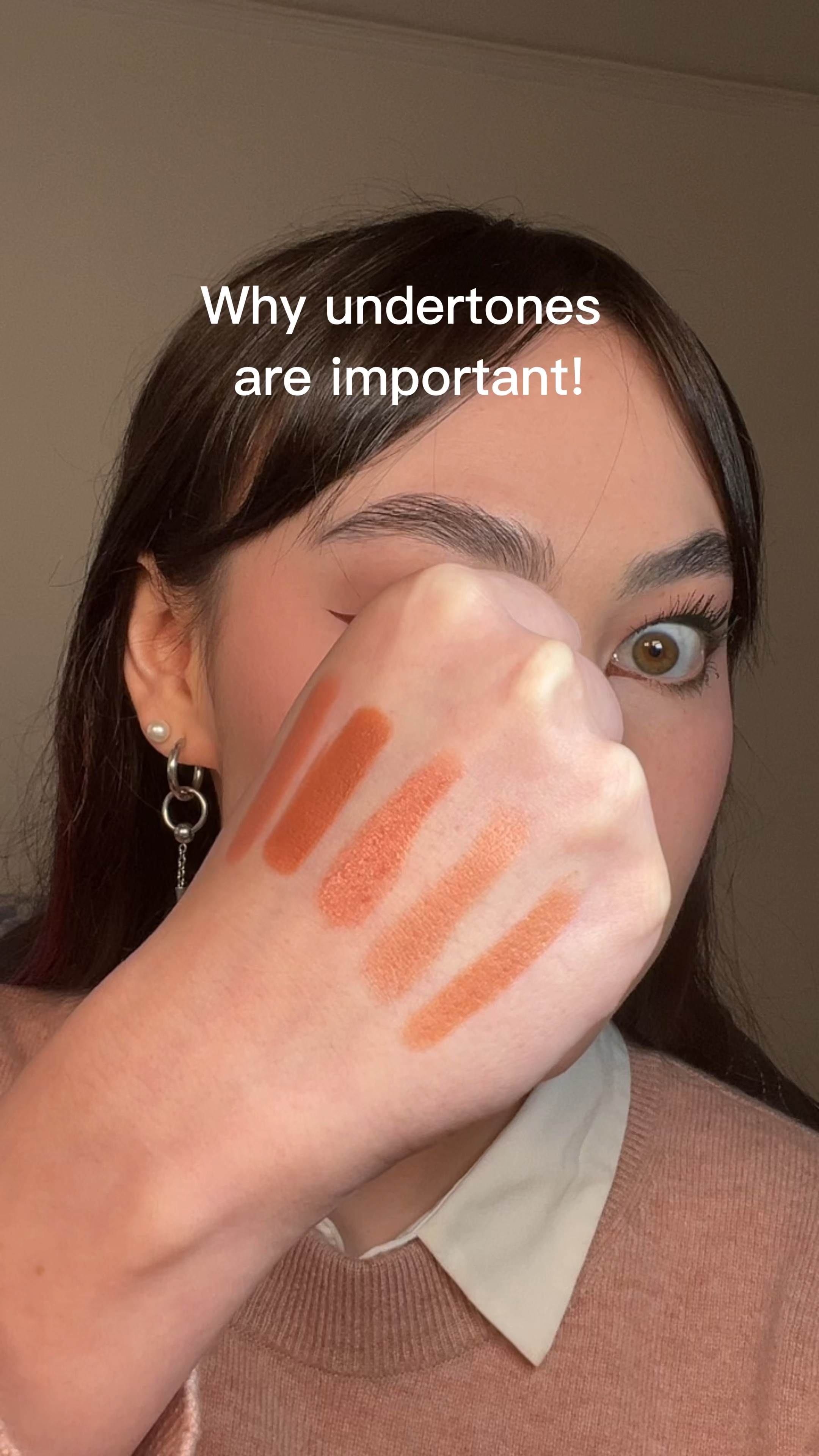 I found out I was cool toned when I realized that shades that are marketed as “neutral” and “warm” looked different than what was advertised to me. These shades show up way too orange on me because they’re too warm (to be considered a nude lipstick) for me and contrast with my skin tone.

#LTKstyletip #LTKbeauty