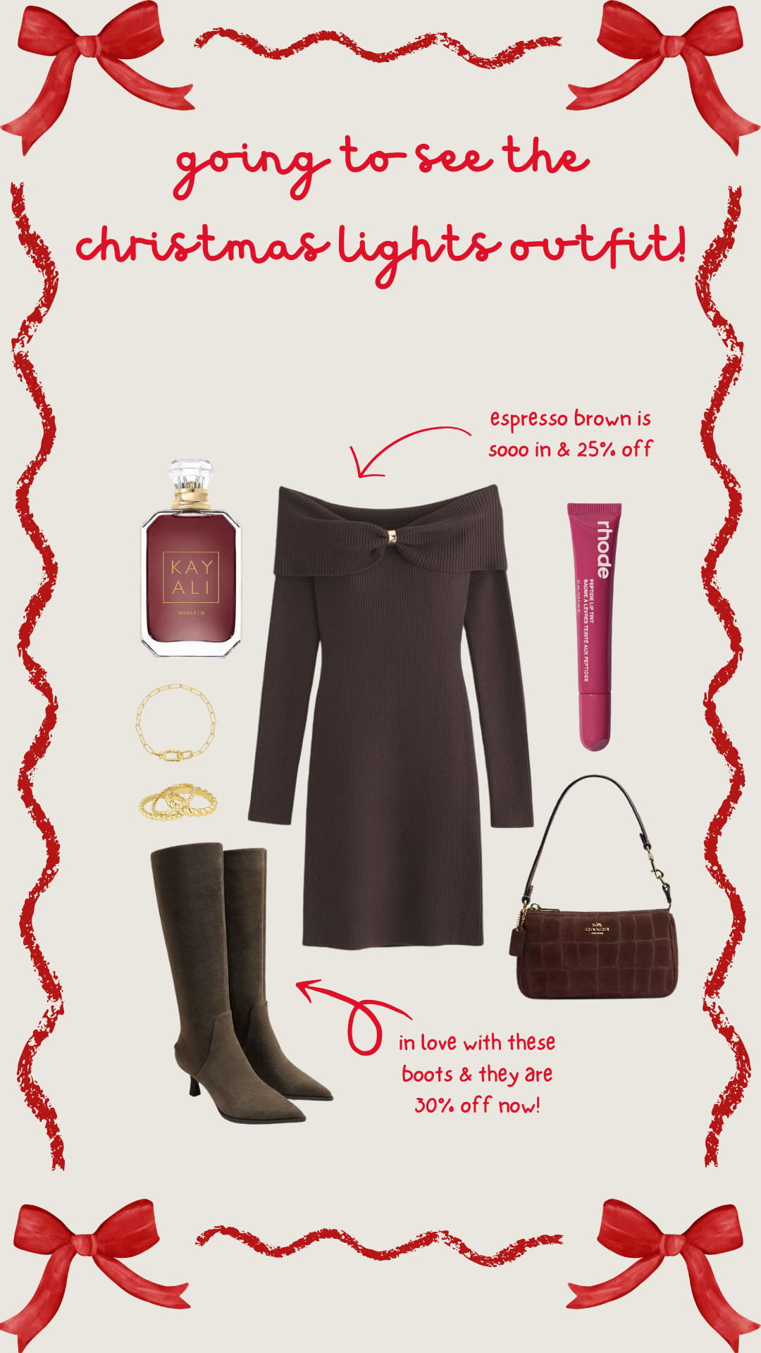 The perfect outfit to go see lights in!!

holiday outfit, christmas lights outfit, long sleeve dress, boatneck dress, accessories, sale, sale finds, sale alert, midsize friendly, holiday midsize outfit, Olivia Freda Curves 

 #LTKHoliday #LTKSeasonal #LTKSaleAlert