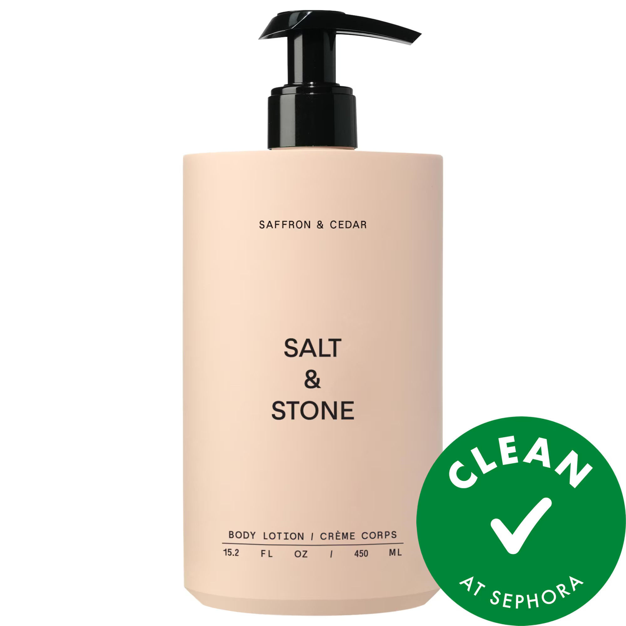 Salt & Stone Saffron & Cedar Body Lotion with Niacinamide 15 oz / 450 mL | Sephora (US)