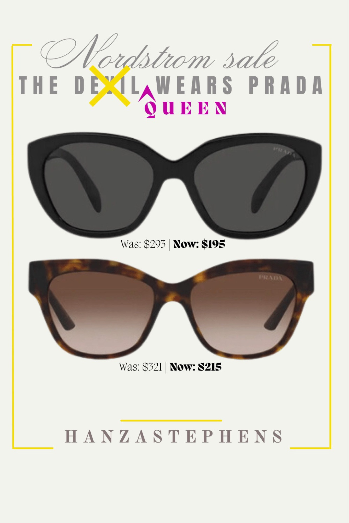 Prada sunglasses on sale 

#LTKxNSale #LTKsalealert