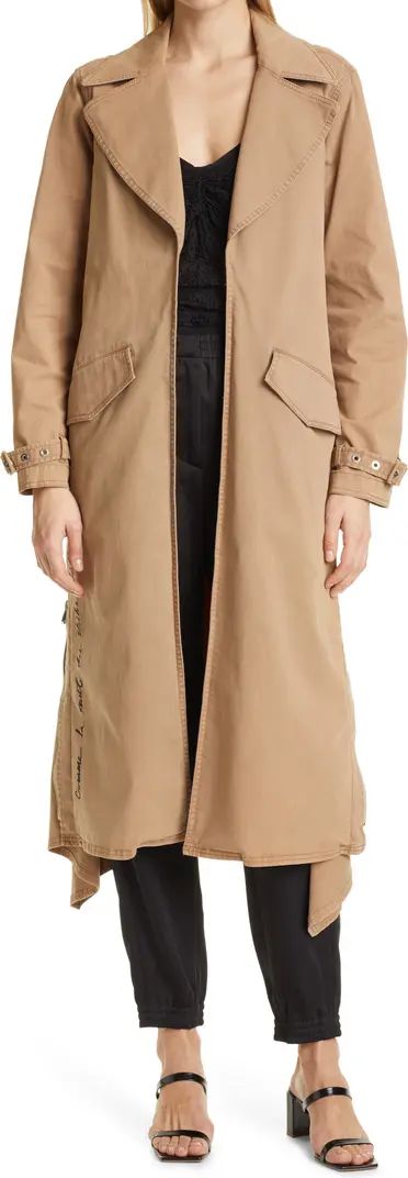 Sienna Embroidered Cotton Trench Coat | Nordstrom Rack