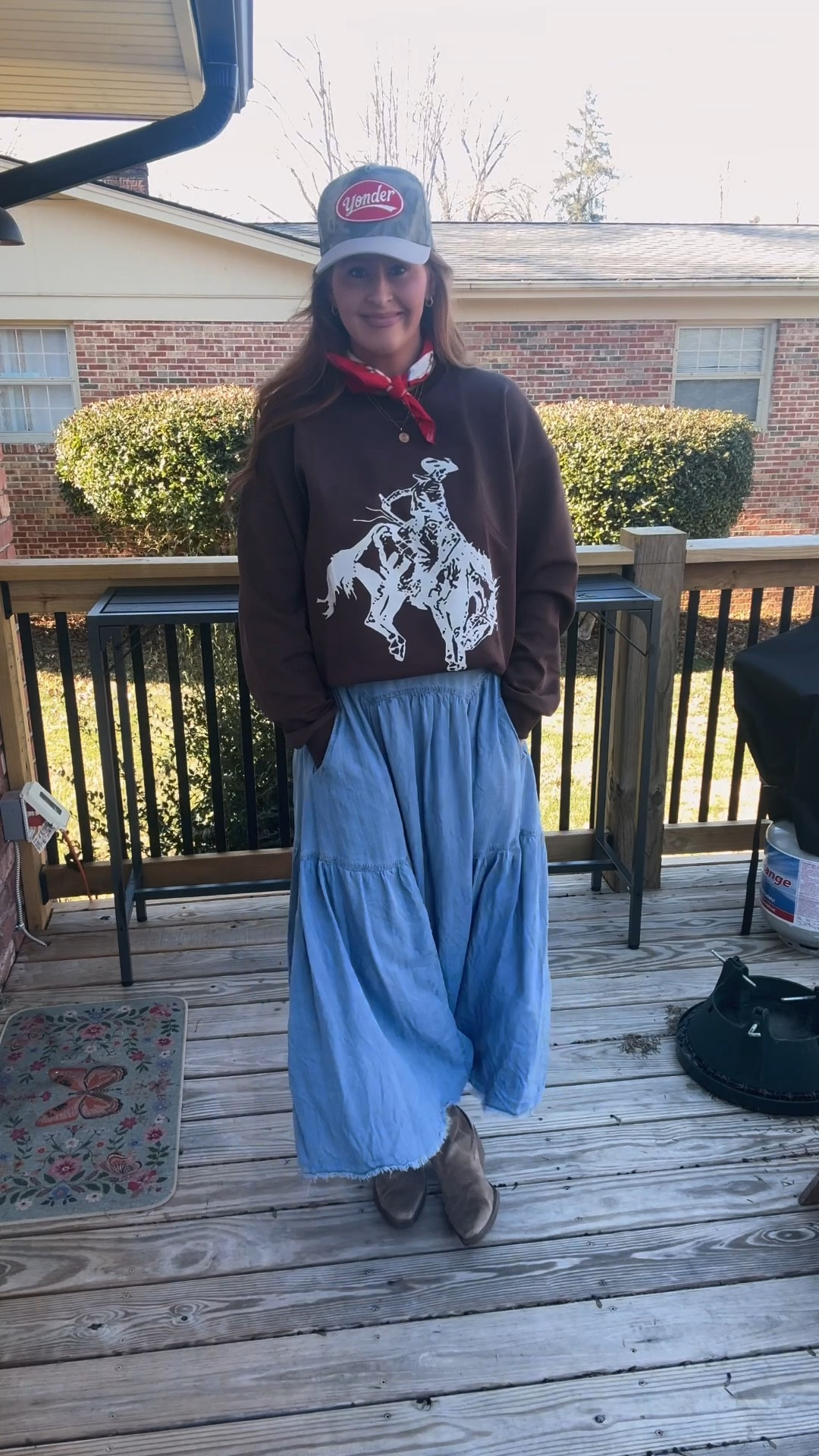 Sunday Church Fit- Cowgirl Edition ✨🤠🐴

Skirt is Three Bird Nest, but is OOS…I’ve tagged similar! 

Three Bird Nest Discount Code: THEDOWNHOMEMAMA 

#LTKFindsUnder50 #LTKmomlife #LTKootd