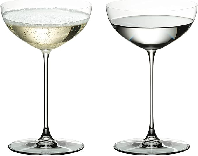 Riedel Veritas Moscato/Coupe/Martini Glass, Pack of 2, 8.47 fluid ounce. | Amazon (US)