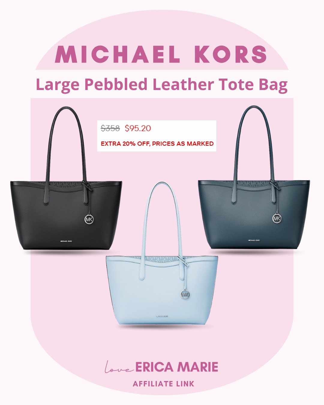Designer vibes without the price tag!

This pebbled leather tote is roomy, durable, and a perfect must-have for your daily essentials 💕 

 #LTKootd #LTKSaleAlert #LTKWorkwear