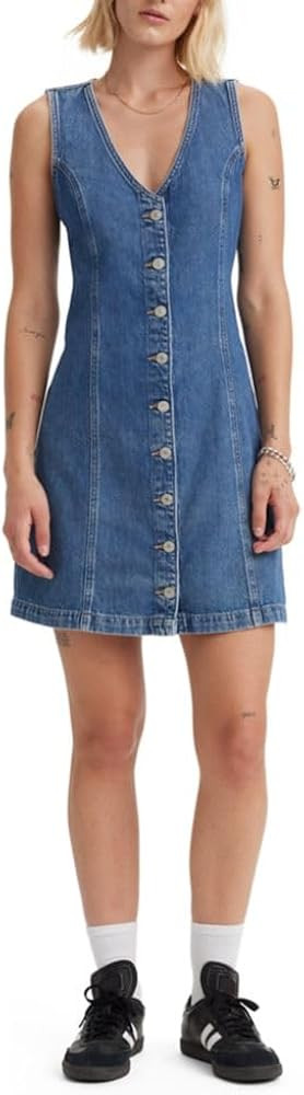 Levi's Women's Thora Denim Mini Dress | Amazon (US)