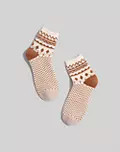 Fair Isle Ankle Socks | Madewell