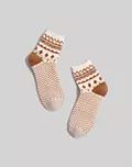 Fair Isle Ankle Socks | Madewell