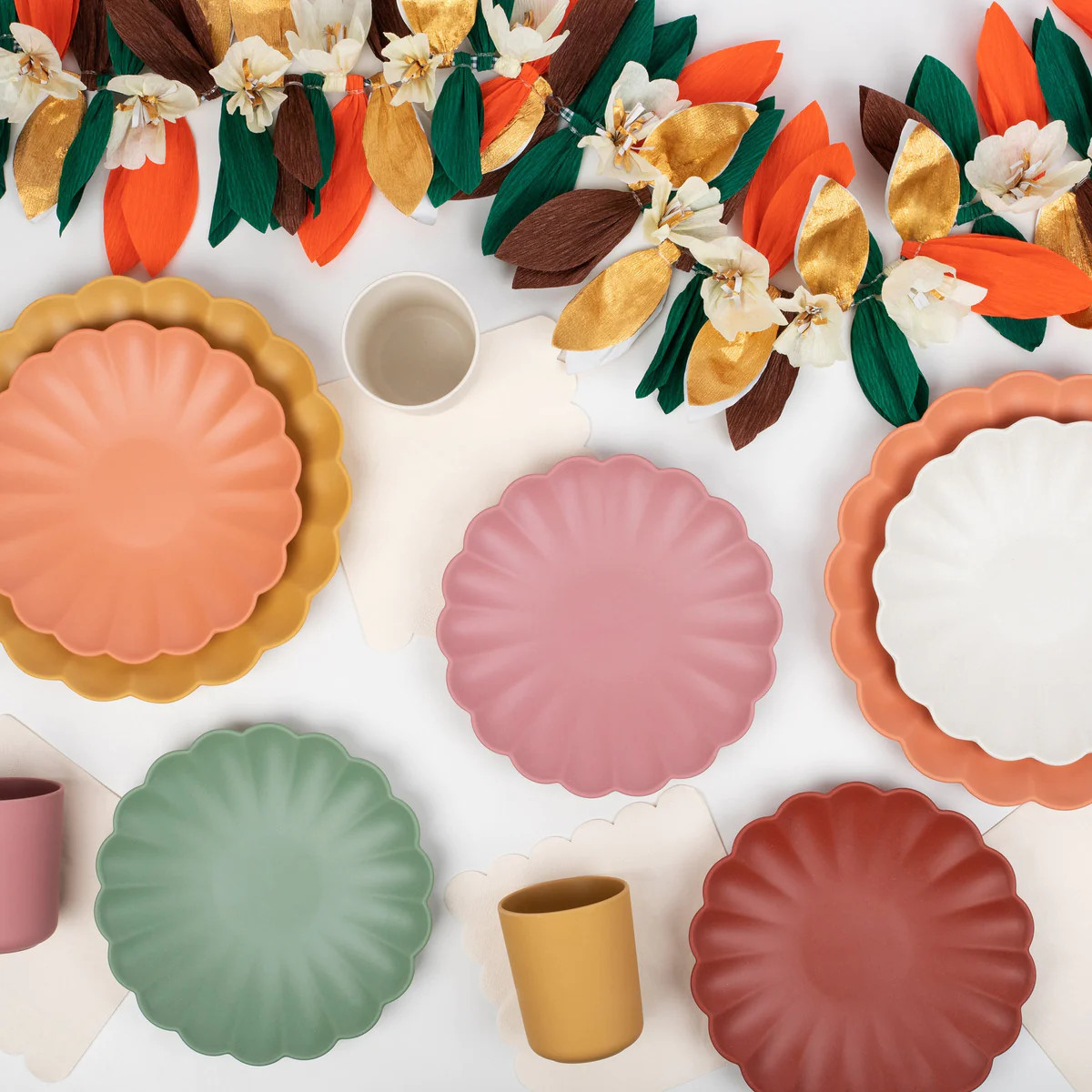 Earthy Tones Fall Decor Party Set | Meri Meri