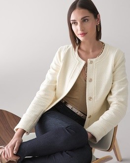 Soft Tweed Jacket | White House Black Market