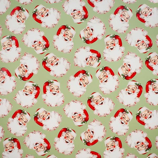 Fringe Studio Classic Clause Wrapping Paper | The Container Store