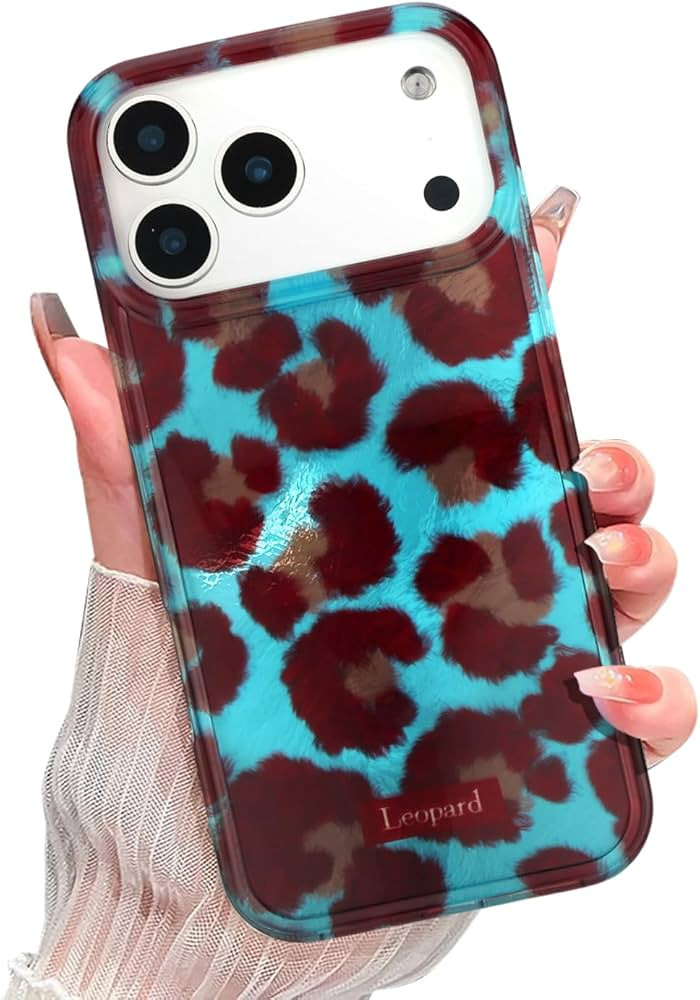 Compatible for iPhone 17 Pro Max Case with Cute Cheetah Leopard Print Aesthetics Design Soft Slim... | Amazon (US)