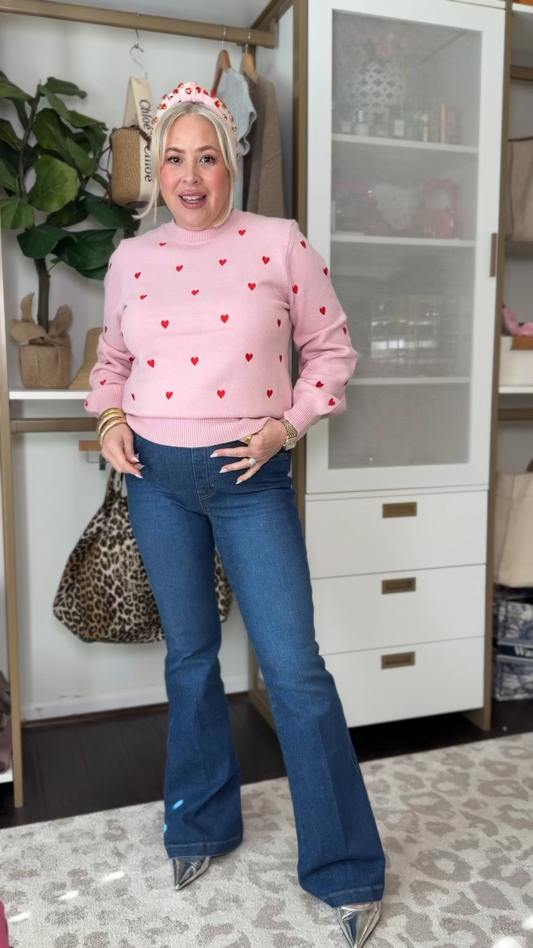 Loving the fit of this heart sweater. 

Code WANDA15 saves 15%

#LTKWatchNow #LTKFindsUnder50 #LTKFindsUnder100