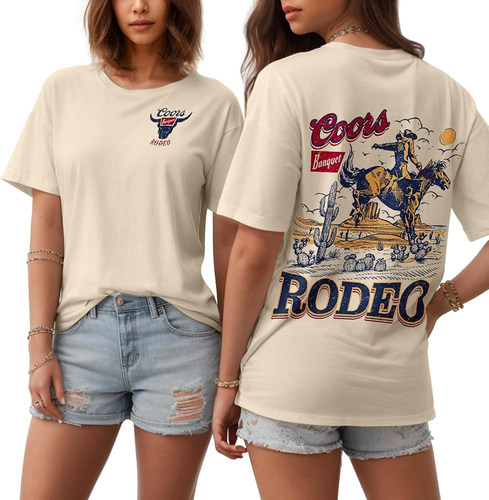Flafens T Shirts for Women Graphic Tees - Womens T-Shirts Cotton Cute Fit Tshirts Teens Girls | Amazon (US)