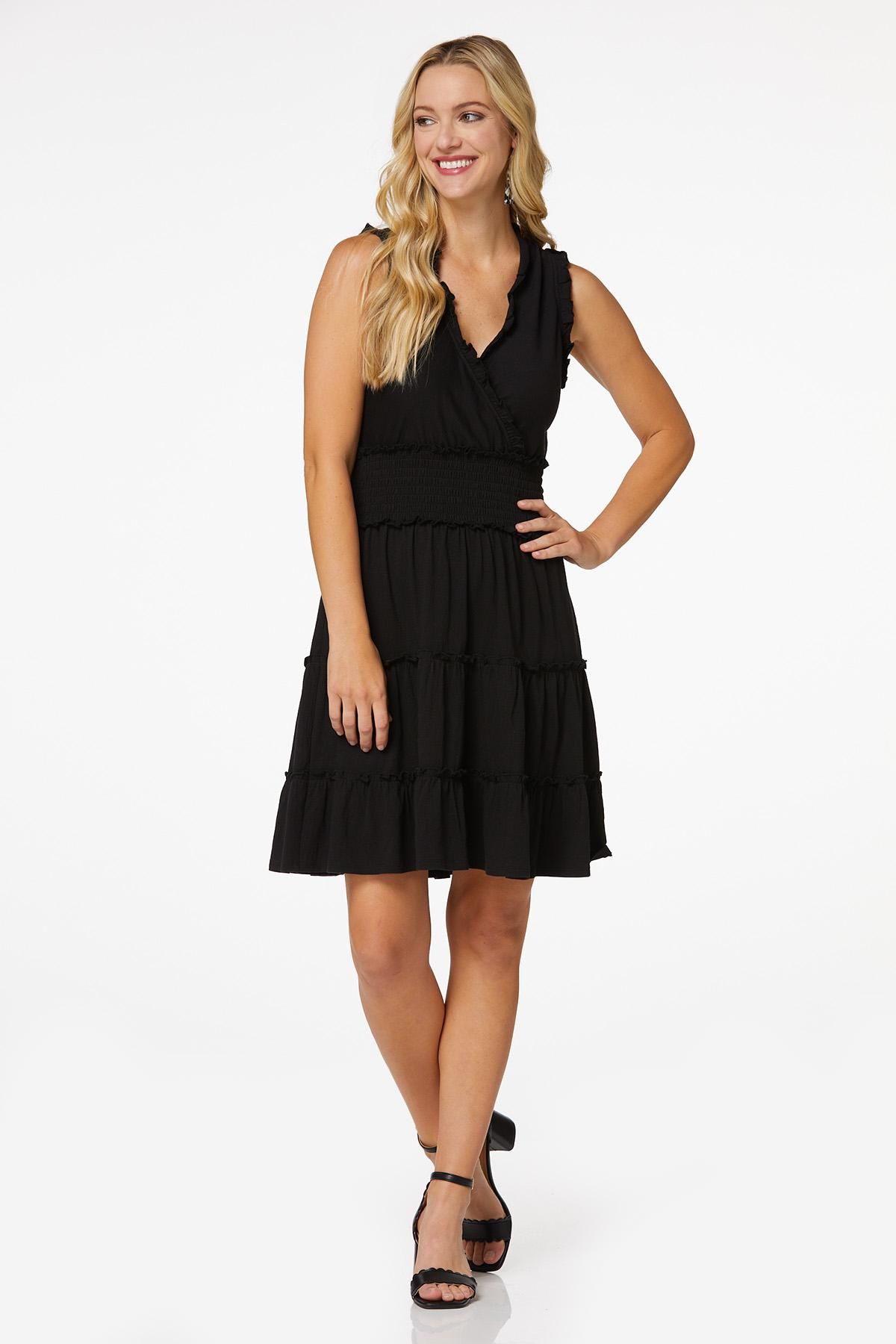 Ruffled Fit And Flare Dress | Cato Fashions