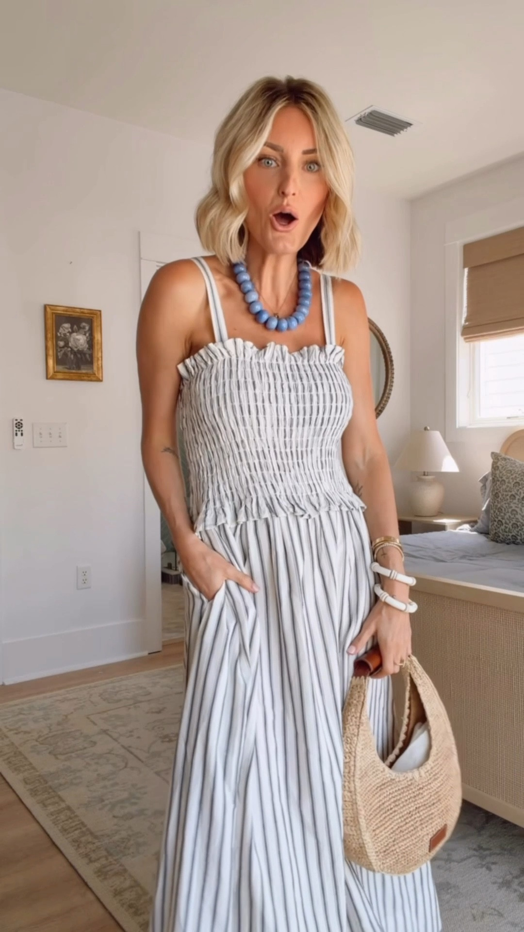 This dress looks designer but is under $40! Wearing M.

Loverly Grey, Target find, Target fashion, striped maxi dress, spring dress, spring fashion, spring outfit ideas 

#LTKootd #LTKSeasonal