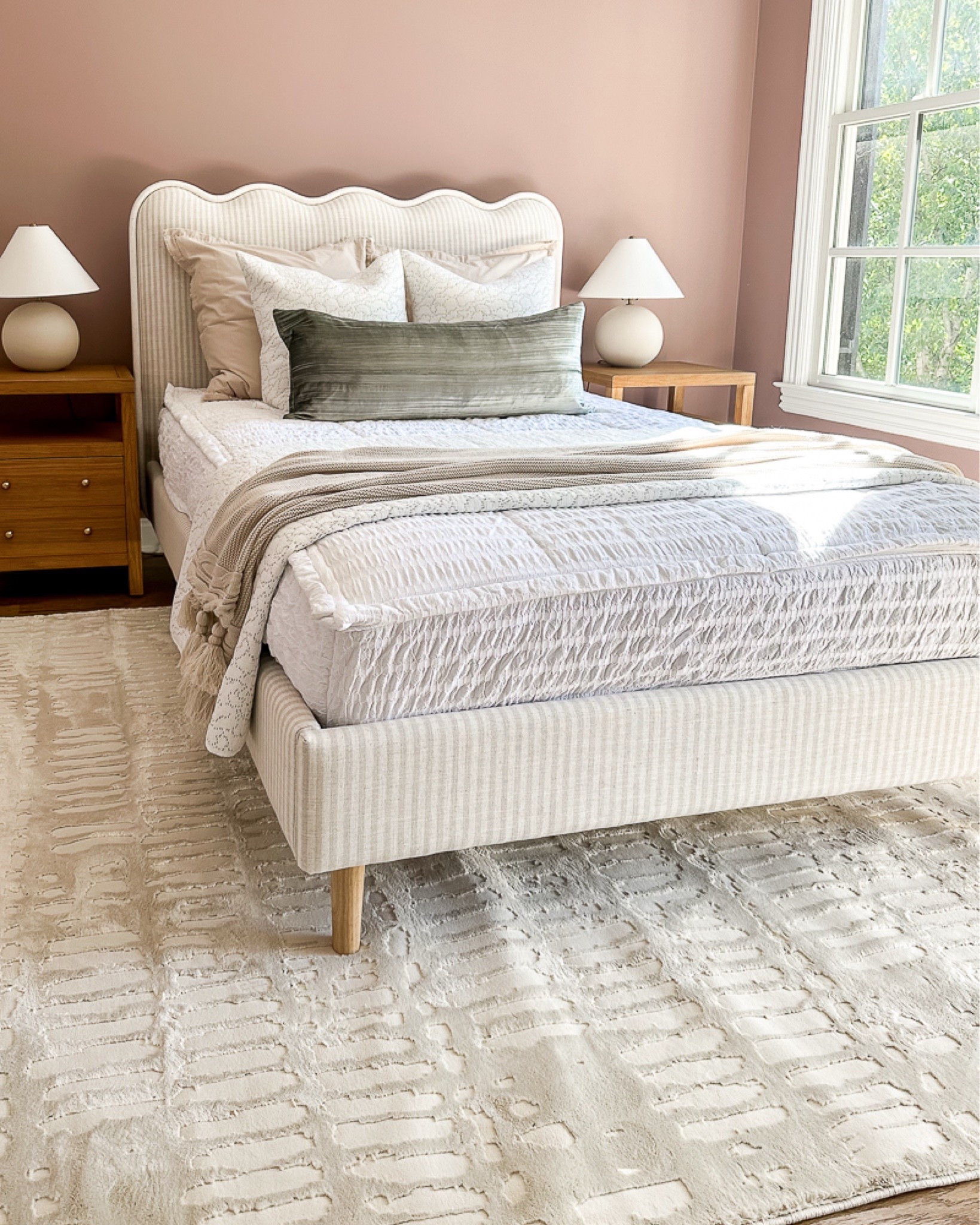 Girls bedroom makeover, pink bedroom, Beddy’s, amazon, crate & Barrel, McGee & Co, Wayfair, bedroom, girls bed, scalloped bed, area rug, nightstands

#LTKFindsUnder100 #LTKHome #LTKKids