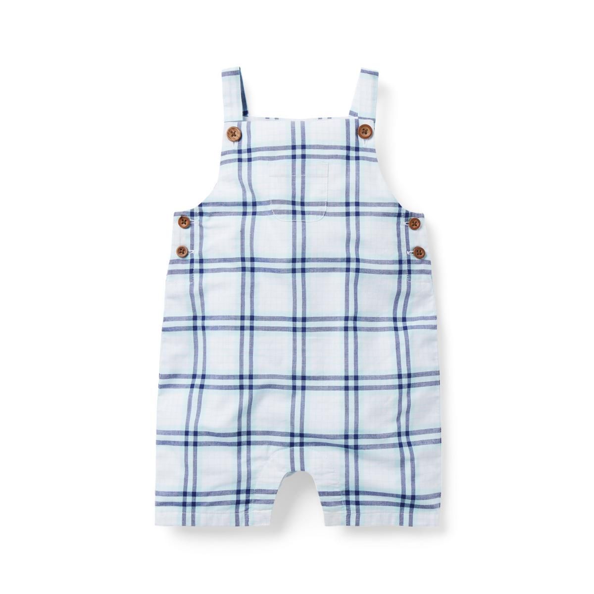Baby Madras Plaid Overall | Janie and Jack