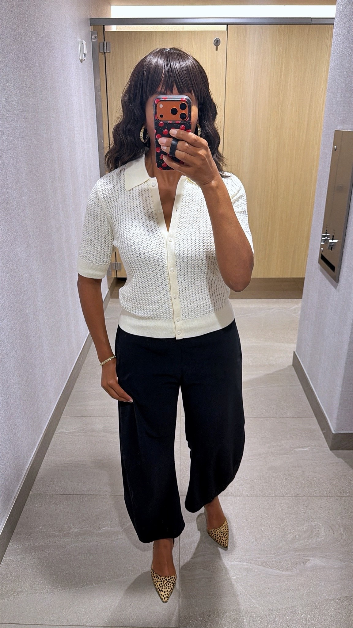 Outfits Lately - Office Workwear

• Express Pointelle Cable Knit Polo
• Ruti On The Loose Work Pant 
• Kendra Scott Kelly Hoop Earrings
• Kendra Scott Kelly Bangle Bracelet
• Sole Society Cheetah Pumps (old)

workwear, office outfit, business casual, affordable workwear, spring outfit, work outfit, spring workwear, women's fashion, spring fashion, spring style, spring outfit inspo, spring ootd, spring sweater, winter outfit, sweater weather, neutral sweater, workwear style, spring outfits

#LTKSeasonal #LTKWorkwear #LTKSaleAlert #LTKdayinmylife #LTKMidsize #LTKmorningroutine
#LTKOver40

#LTKootd #LTKgrwm #LTKdayinmylife