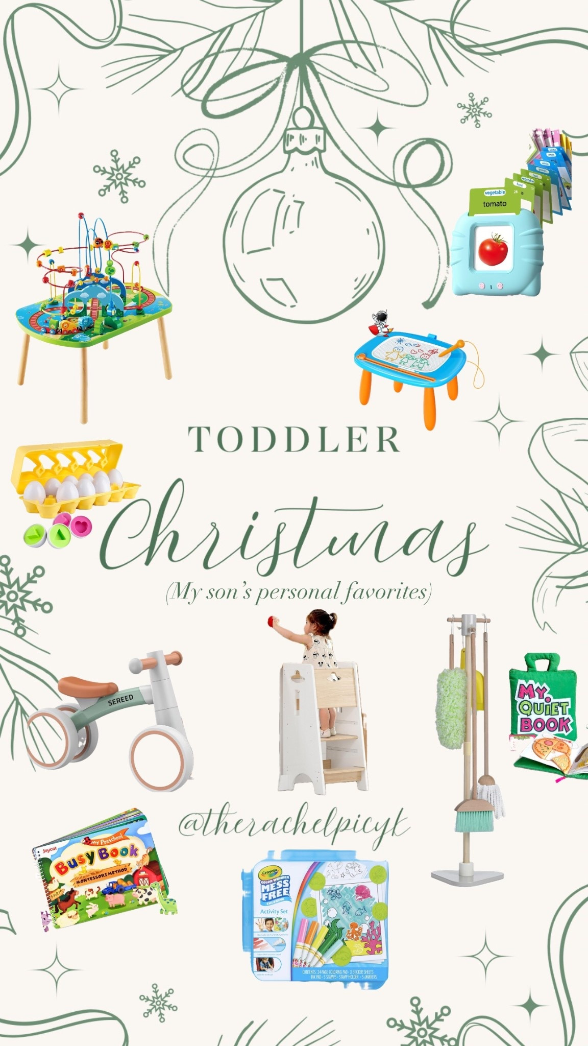 My toddler son’s personally curated collection: Christmas edition 🎁

#LTKGiftGuide #LTKHoliday #LTKKids