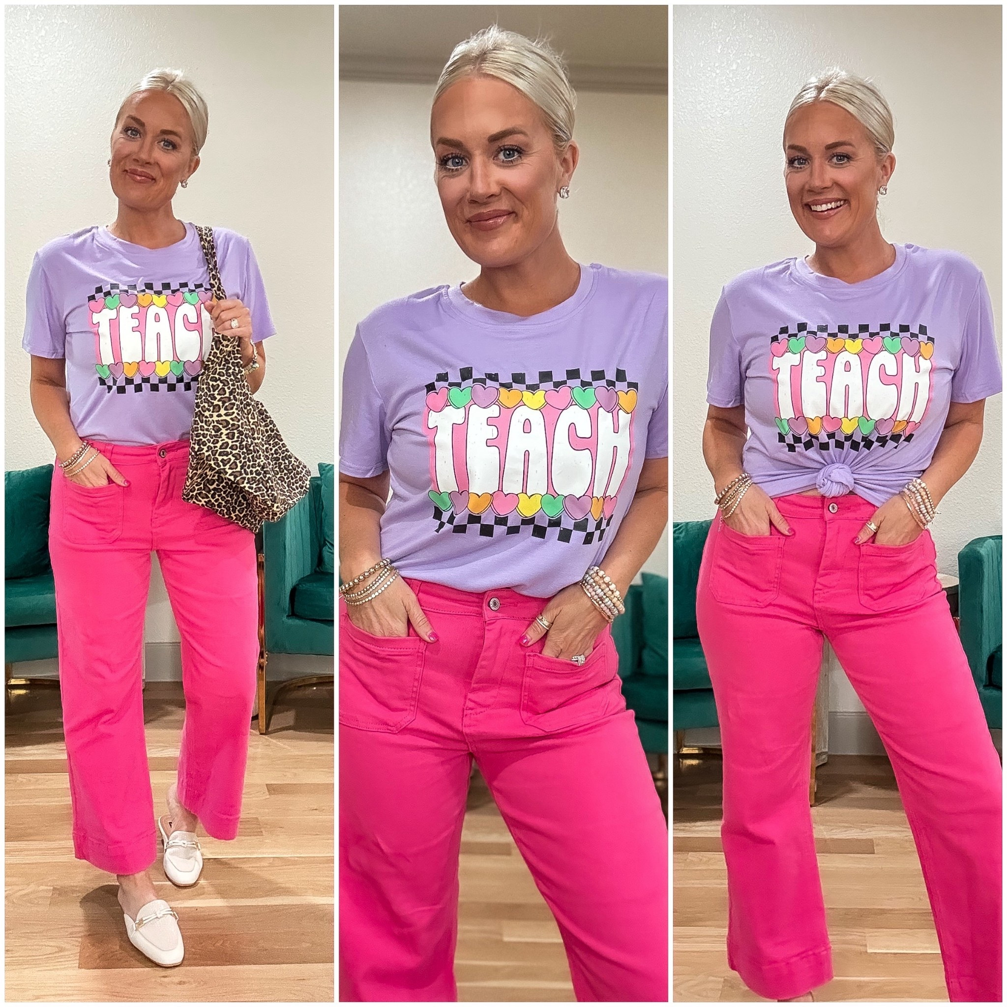 Teacher back to school outfit inspo!
Everything is true to size!🩷🩷

#LTKStyleTip #LTKFindsUnder50 #LTKMidsize