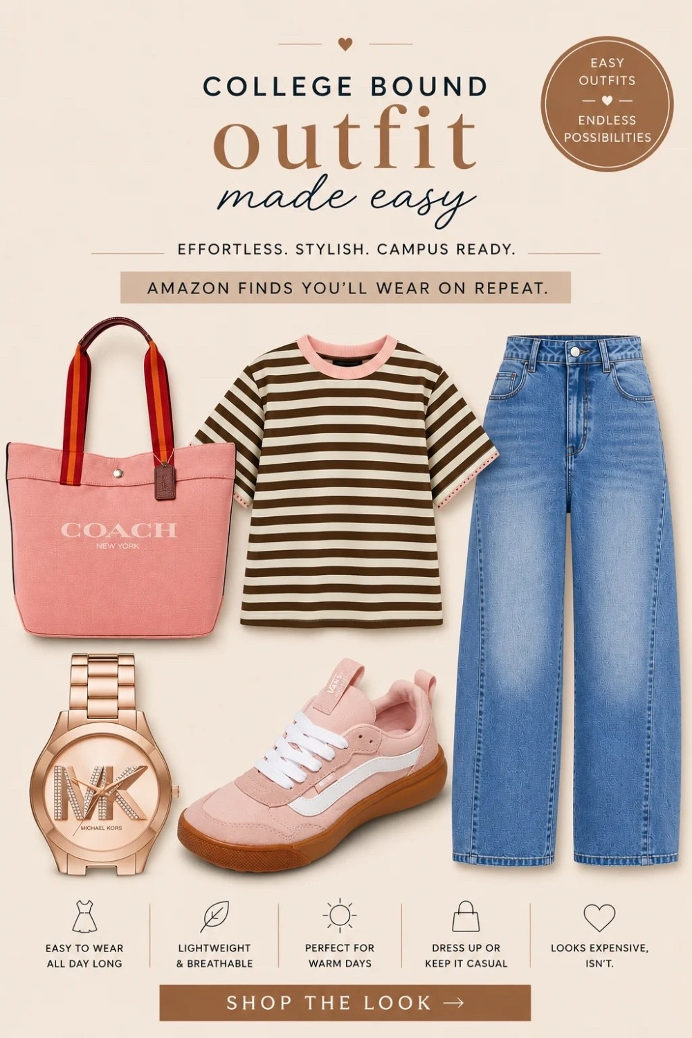 College Bound Outfit
#amazon

#LTKdayinmylife #LTKgrwm #LTKootd