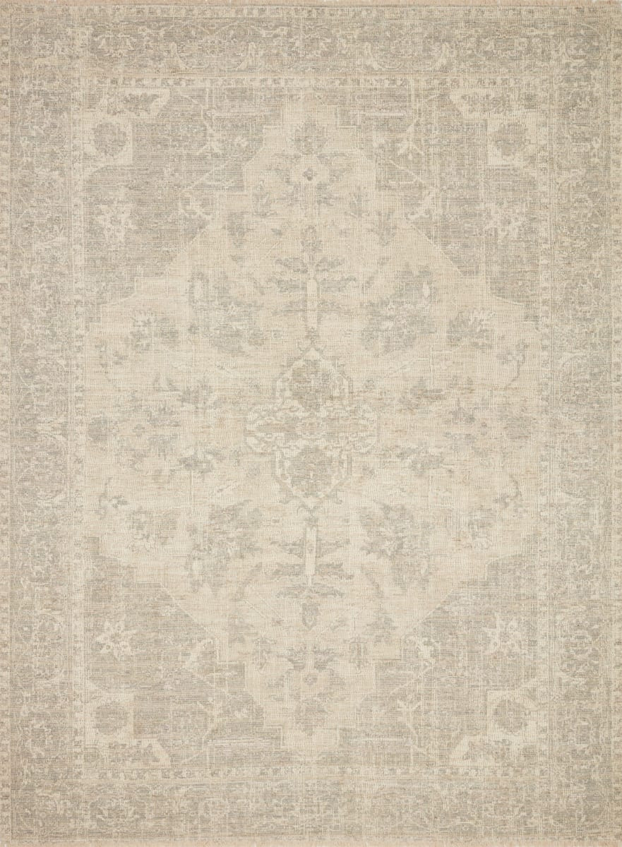 Loloi Priya PRY-04 Ivory - Grey Area Rug | RugStudio.com