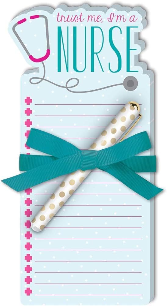 Lady Jayne Nurse Stethoscope Die-Cut Note Pad with Pen (11899) 4 x 8 in | Amazon (US)