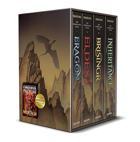 The Inheritance Cycle 4-Book Trade Paperback Boxed Set: Eragon; Eldest; Brisingr; Inheritance    ... | Amazon (US)