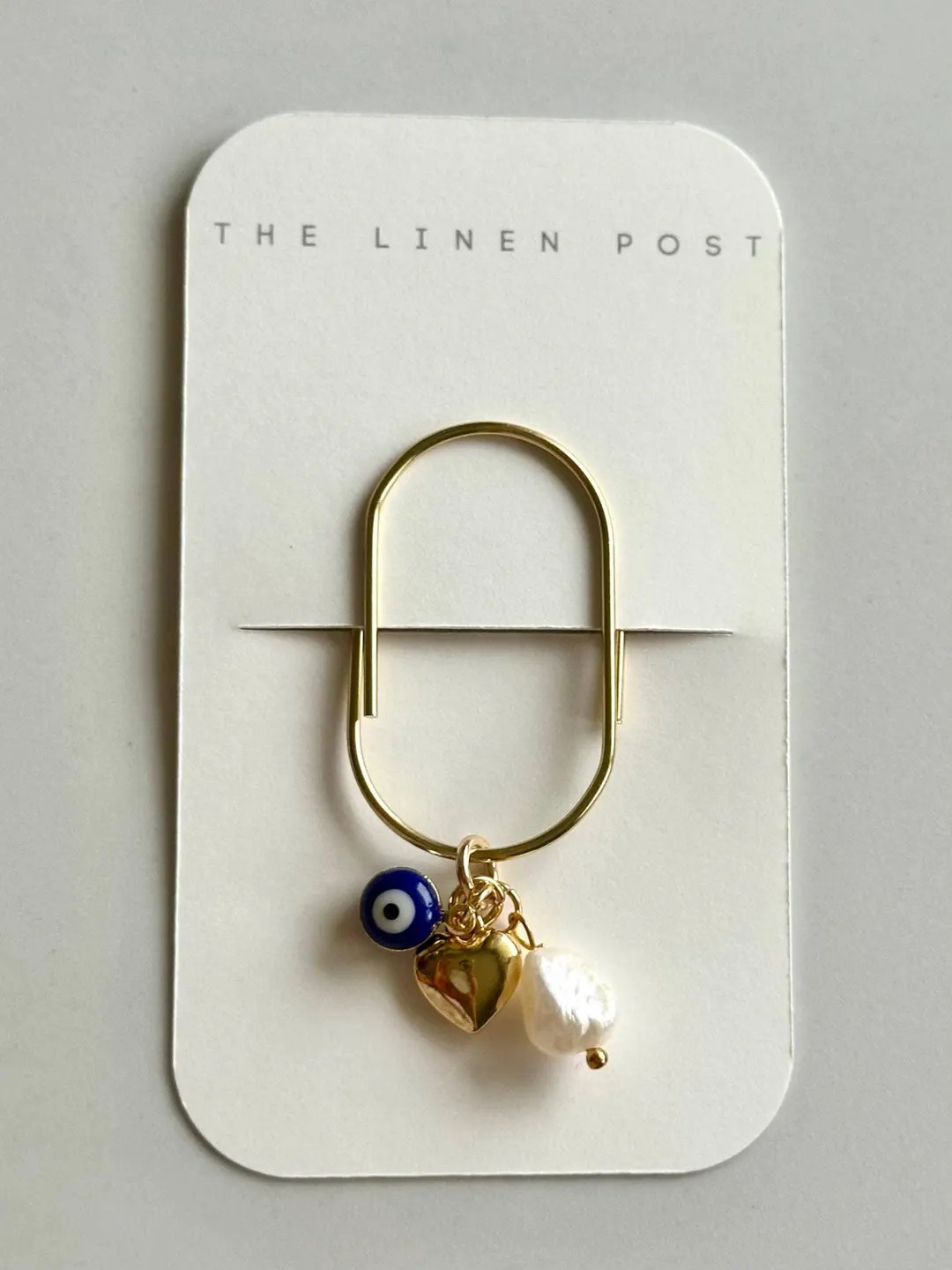 Planner Paper Clip | Pearl Heart Gold Plated Bookmark for Journal | Accessories | Cute Adorable P... | Etsy (US)