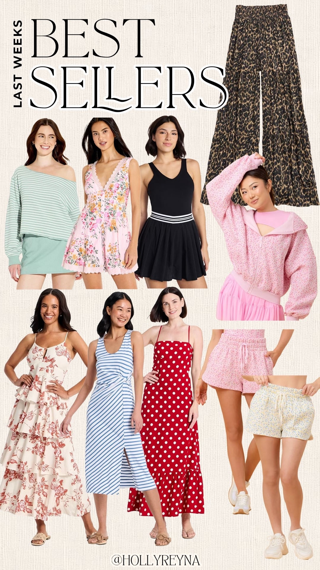 Last week’s best sellers!

#bestsellers

Weekly best sellers. Target fashion. aerie new arrivals. aerie leopard wide leg pants. Target summer dress. Target floral dress. Target red polka dot maxi dress. Target x blogilates summer collection. Walmart active dress  

#LTKActive #LTKootd #LTKSeasonal