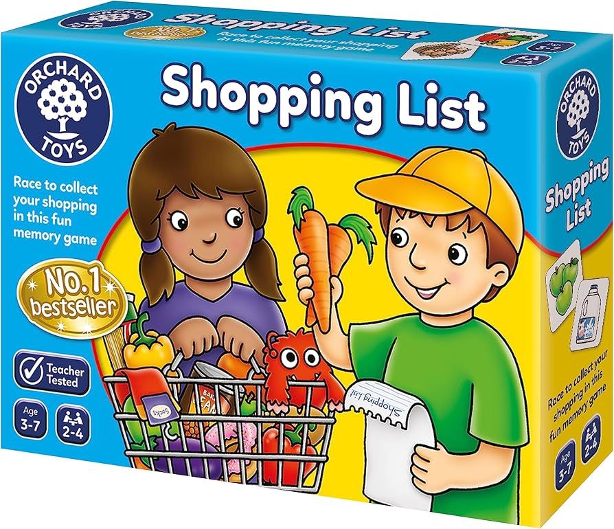 Orchard Toys Shopping List Game, Educational Matching & Memory Game, Educational Game for Kids, C... | Amazon (UK)