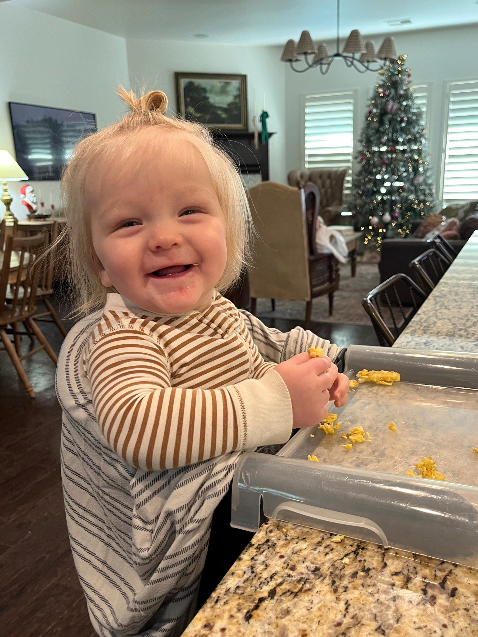A little hack for these clip on high chairs - cover them with a car seat cover for easy in between washes! 

#LTKBaby #LTKmomlife #LTKFindsUnder50