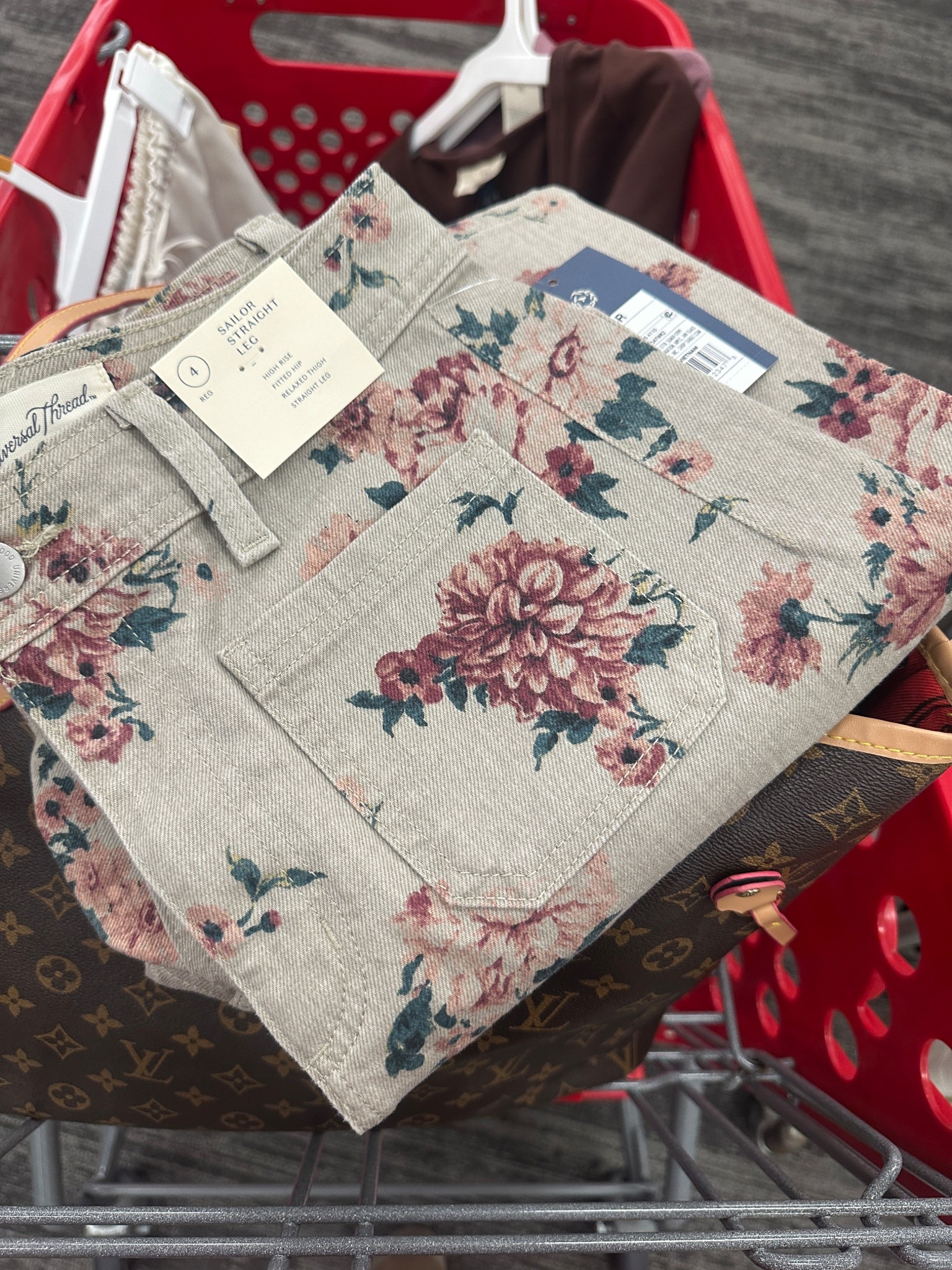 Loving this new print of the Target Sailor jeans! I bought the 4. They are true to size! 

#LTKFindsUnder50