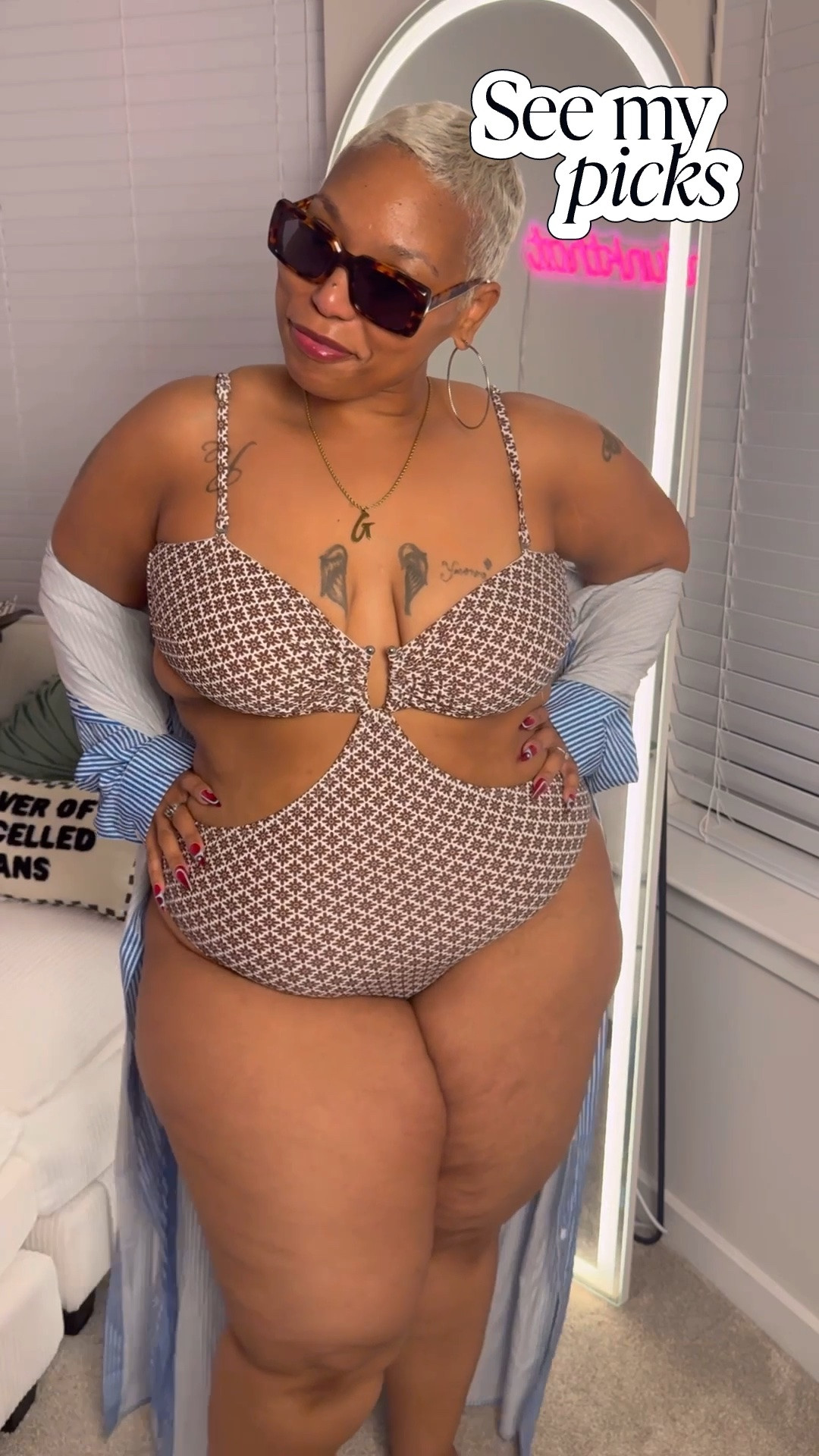 I do love me a cute cut out swimsuit💞✨

#LTKootd #LTKPlusSize #LTKSwim