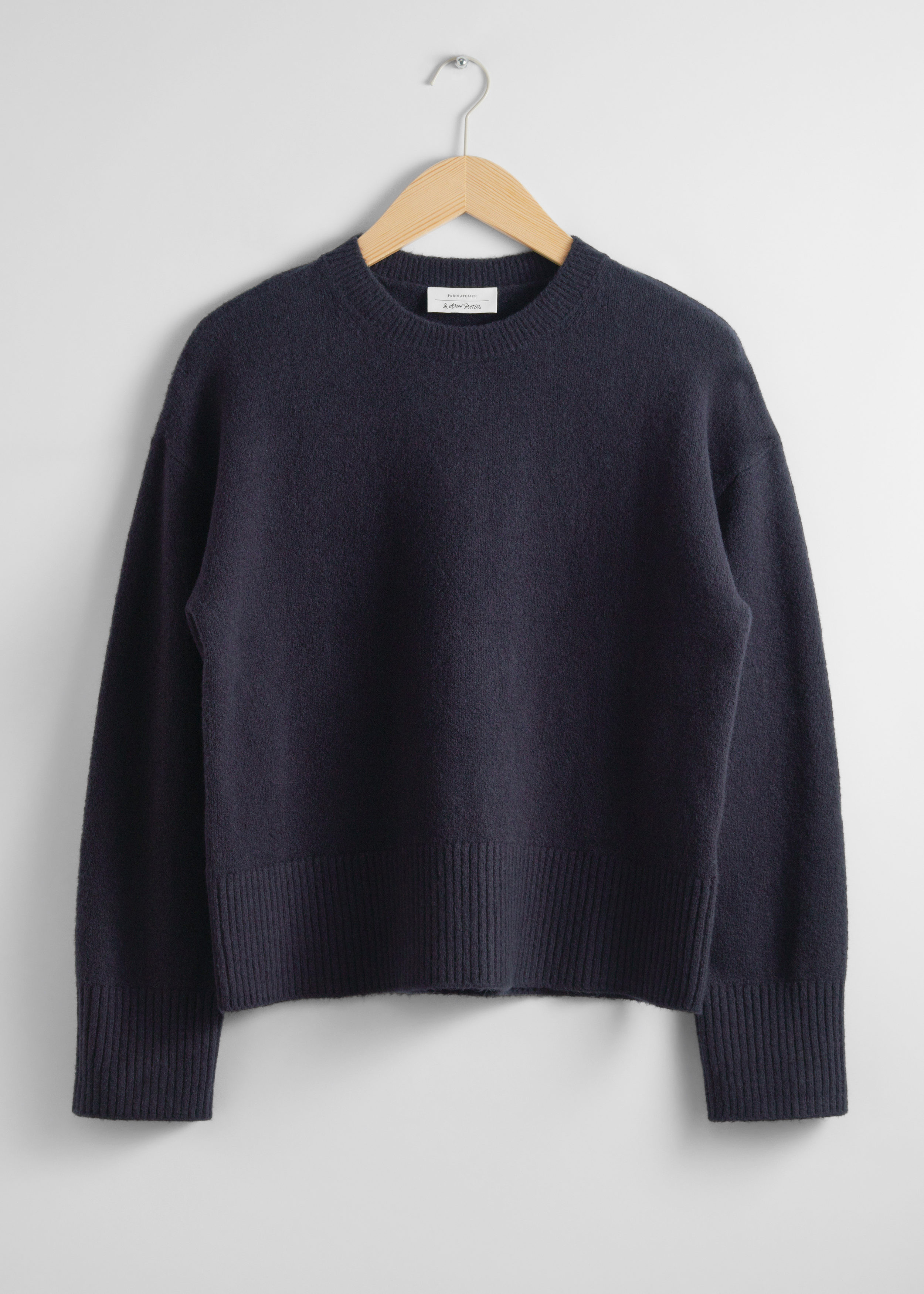 Locker geschnittener Strickpullover - Navyblau - & Other Stories AT | & Other Stories EU