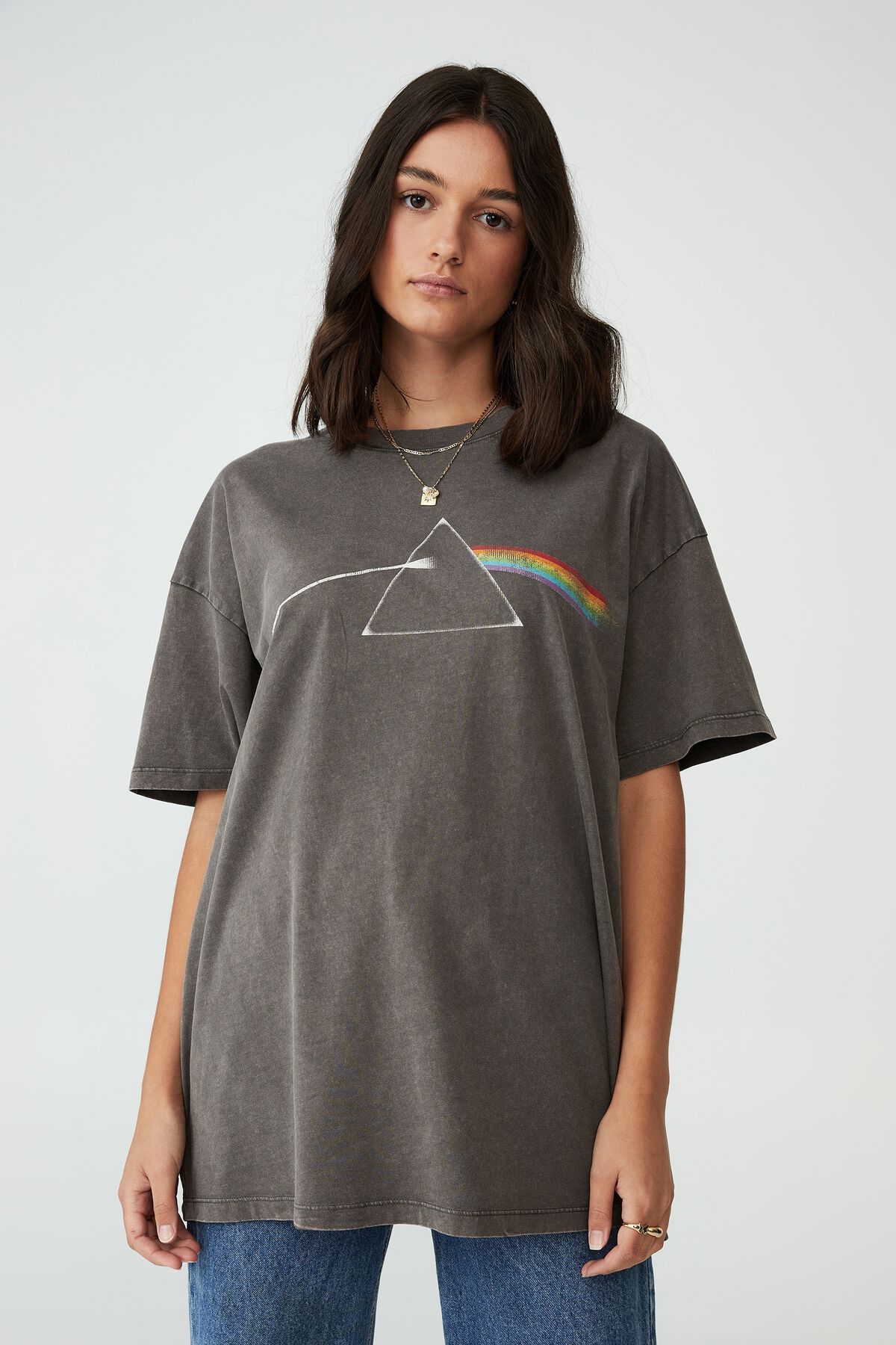 Boyfriend Fit Pink Floyd Tee | Cotton On (ANZ)