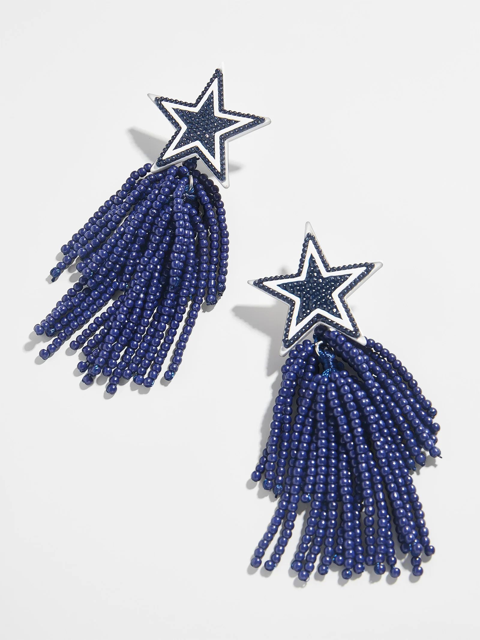 Dallas Cowboys NFL Tassel Earrings - Dallas Cowboys | BaubleBar (US)