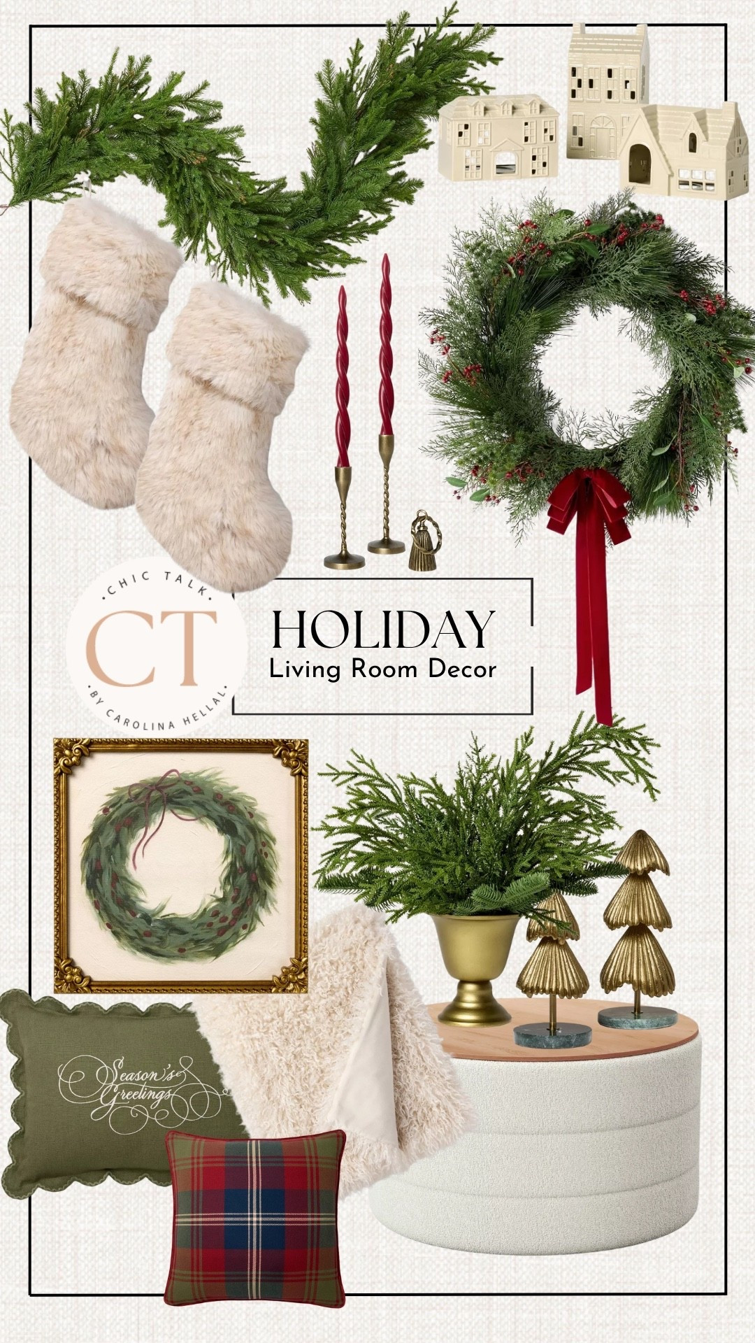Holiday Living Room Decor via Target!!!

#LTKHome #LTKHoliday #LTKFindsUnder50